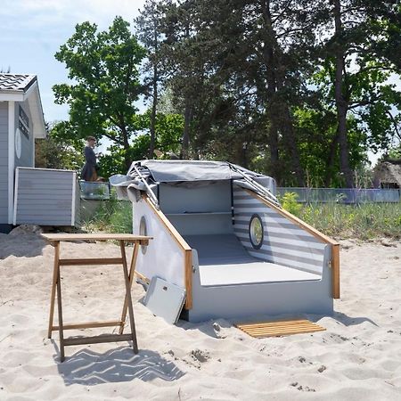 Schlafstrandkorb Nr. 5 Timmendorfer Strand Buitenkant foto
