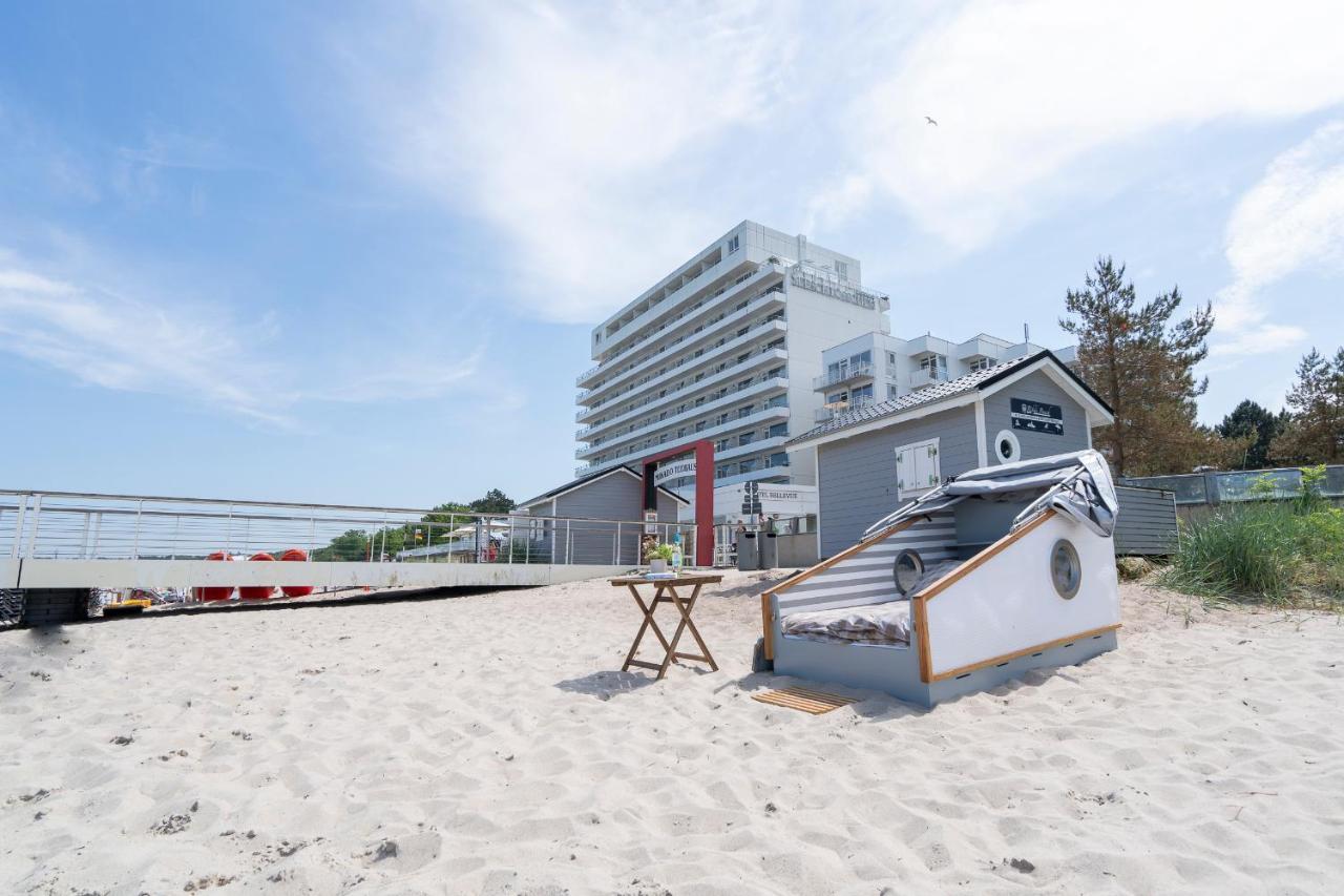Schlafstrandkorb Nr. 5 Timmendorfer Strand Buitenkant foto